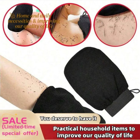 1 Piece Double Sided Hammam Scrub Mitt Magic Peeling Glove Exfoliating Tan Removal Mitt Second Pieces discount Tan Removal Mitt