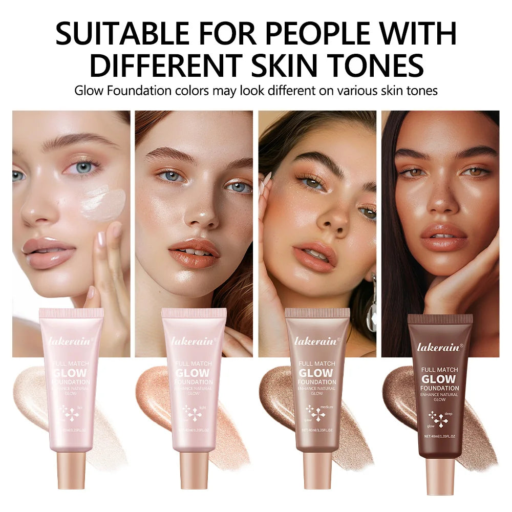 Lumi Glotion Foundation Natural Glow Enhancer Illuminating Highlighter Bronzer Drops Sun Kissed Radiance Makeup Cosmetics