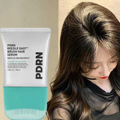 Pdrn Reedle Shot Brush Hair Serum Nourishing Strengthening Hair Care Essence Improve Scalp Environment For Daily Scalp Care