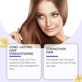 Keratin Hair Straightening Cream Reduce Dry Frizzy Damaged Hair Care Restore Soft Smooth Shiny Moisturizing Hair Conditioner
