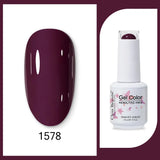 Clou Beaute 15ml HEMA TPO FREE Gel Nail Polish Bright Dark Army Green Gel Lacquer Semi Permanent Art Organic  Nail Gel Varnish