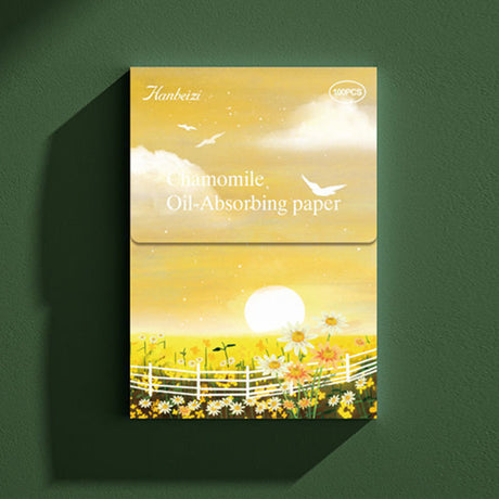 100pcs Face Oil Control Cleaning Wipes Oil Control Face Absorbent Paper Absorbing Sheet Oily Matting Tissues Face Cleaning Paper