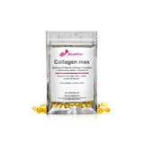Bcuelov Collagen Max Hydrolyzed Marine Collagen Peptides Hyaluronic Acid + Vitamin C Supports Hair, Skin, Nails, Joints & Bones