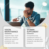 Vitamin C Eye Nutrition Support Capsules Supports Daily Eye Wellness Comfort Daily Wellness Supplement