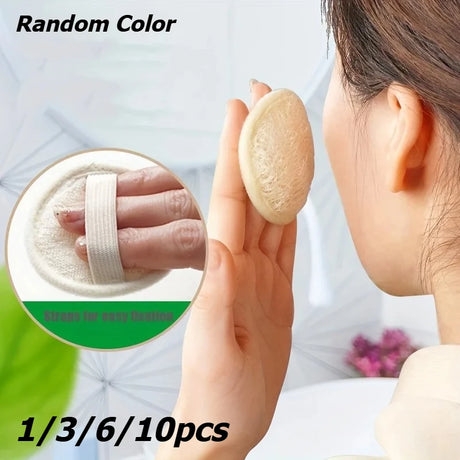1/3/6/10pcs Loofah Face Wash Cloth Sponge Cleansing
