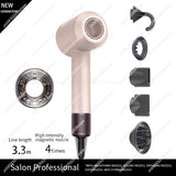 Professinal Leafless For Dyson Hair Dryer Negative Ion Quick Dry Home Powerful Hair Constant Flyaway Attachment Anion Electric