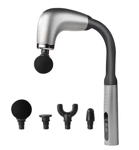 Fascia Gun Handle Elbow 3 Modes 6 Gears Adjust Muscle Relaxation Massage Percussion Hammer for Athletes