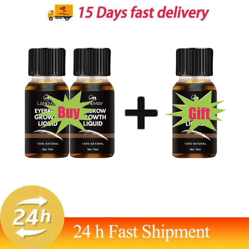 Fast Eyebrow Growth Serum Eyelash Hair Growth Anti Hairs Loss Product Prevent Baldness Fuller Thicker Lengthening Eyebrow Makeup