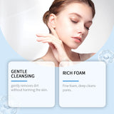 Collagen Facial Cleanser Mousse Deep Cleansing Skincare Controls Oil Moisturizing Firming Face Wash Foam Cleanser Skin Care