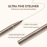 GECOMO Liquid Eyeliner 0.01mm Super Slim Waterproof Quick Dry Long Lasting Color No Smudging Eyeliner Pencil