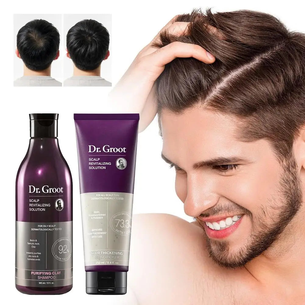 Dr.Groot Moisturizing Anti Hair Loss Shampoo Conditioner Thickening Oil Control Dandruff Remove Softening Nourishing Hair Care