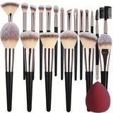 Professional 3/20PCS Makeup Brushes Set Soft Fluffy Eyeshadow Foundation Concealer Blending Blush Brush Kabuki Women Beauty Tool