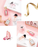 Brand Perfume Women Gift Box Four Piece Set Plant Floral Scent Pheromone Lasting Fragrance Exudes Feminine Charm духи женские