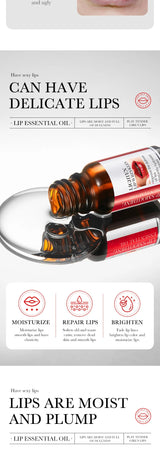 Lip Booster Plumping Serum Oil Hyaluronic Acid Moisturising Sexy Plumping Enhancer Stimulant Free Brightening Lightening Lines