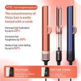 Hair straightener HT01 hair dryer Huaqiangbei straight board clamp straight hair negative ion does not damage hair dry and wet