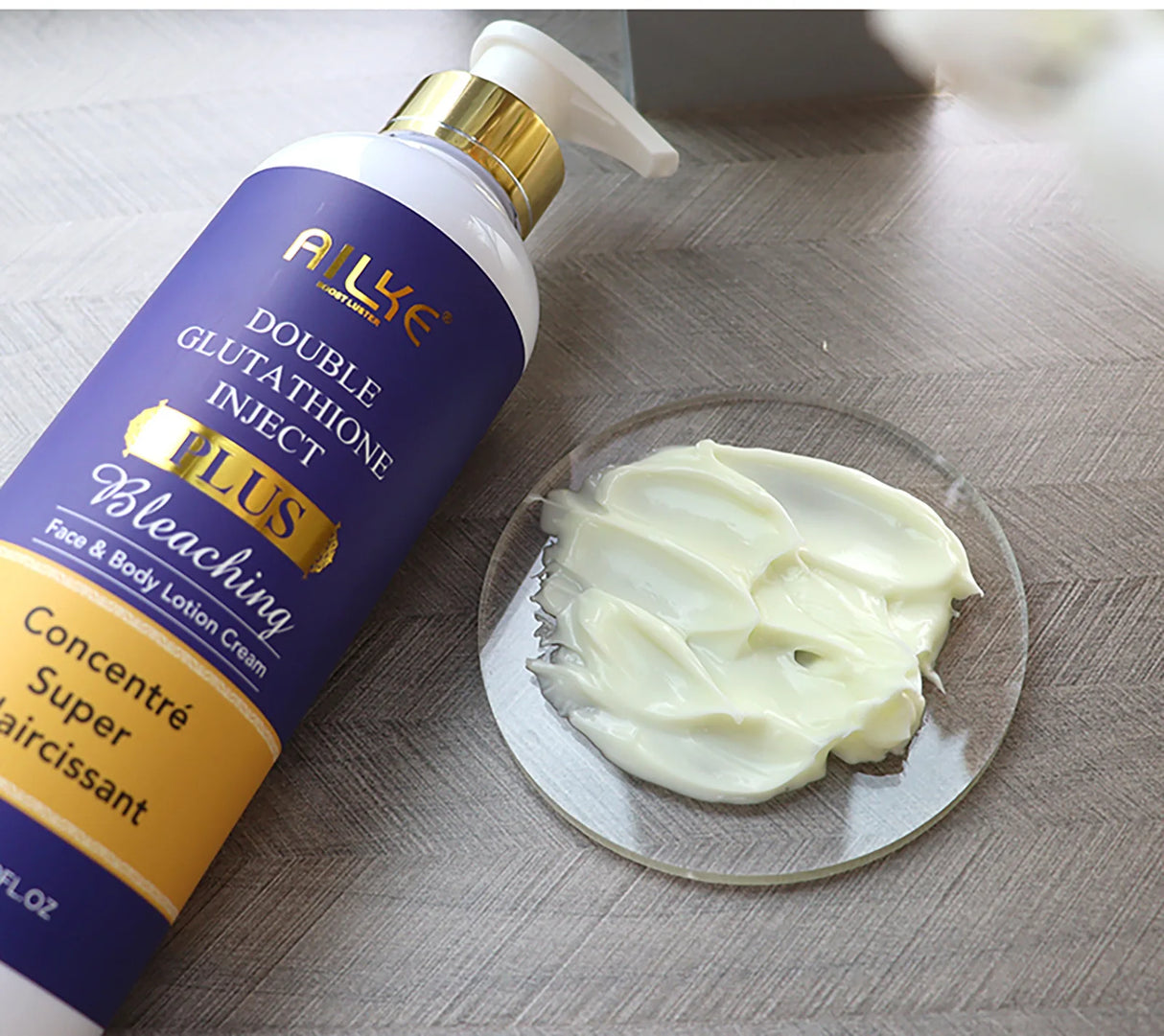 AILKE Body Milk For Brightening And Clearing Uneven Skin Tone, Moisturizes, Remove Black Spots, Whitening, For All Skin Types