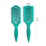 Curly Comb Curl Define Styling Brush Hollow Out Detangling Hair Brush Tangled Wet Curly Hair Comb Shaping Curls Hairdressing