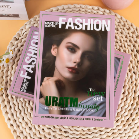 Eye Shadow Palette Five-page Flipbook Matte Pearlescent Lasting Non-smudge Multi-function Blush Contouring Highlighter Makeup