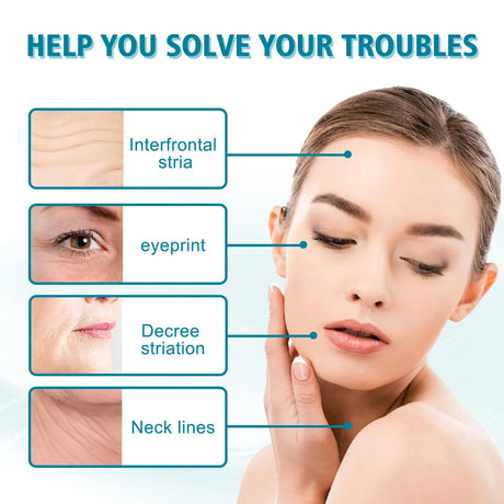 New Blue Copper Peptide Capsule Face Serum Wrinkle Remove Essence Tightens Night Moisturizing  Radiant Rejuvenation Skin Care