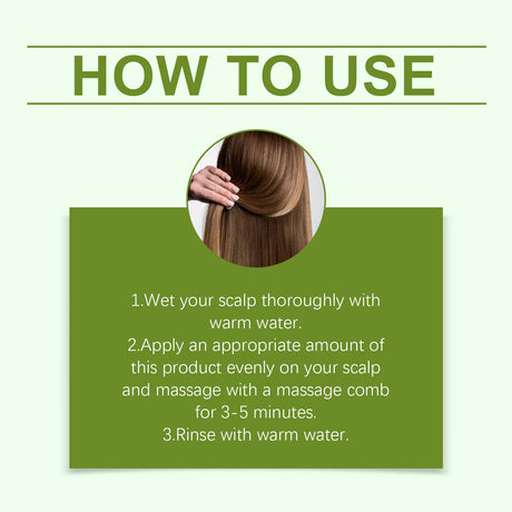 Tea Tree Scalp Scrub Anti-Dandruff Oil Control Refreshing Fluffy Anti-Breakage Soothing Nourishing Hair Deep Cleansing Shampoo