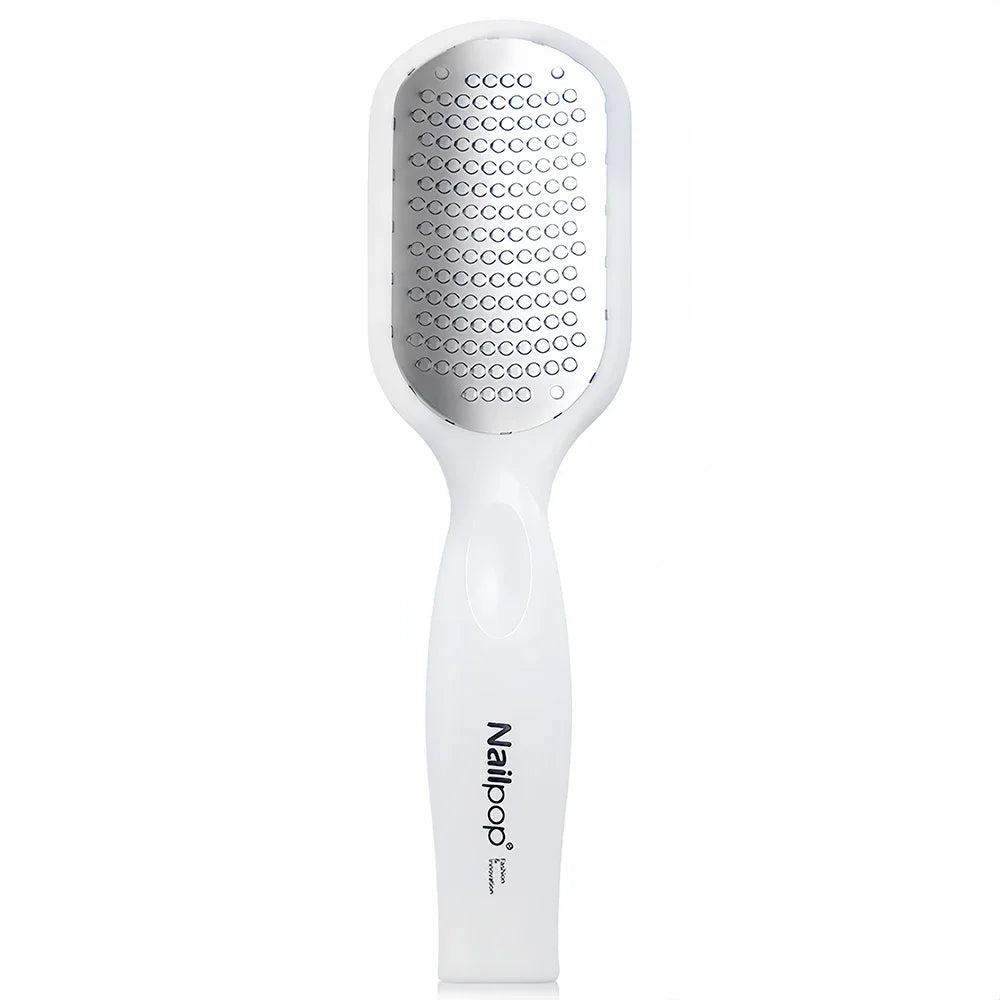 NAILPOP Foot Care Callus Softener Combo Callus Remover Gel & Foot File Set For Dry Rough Cracked Heel - Feet Exfoliator Scrubber