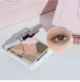 ART VALUE 7PCs Multipurpose Makeup Sets Include 3 Matte Lip Mud,1 Pressed Powder,1 Blush,1 Eyes Palette And Necklace Cosmetics