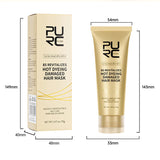 PURC 8 Seconds Magic Hair Mask Keratin Straightening Repair Damaged Frizy Treatment Soft Smoothing Professional Hair Care Cream