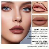 6pcs/Set Lip Liner Set & Long Lasting Matte Waterproof Lipstick Lipliner Lipstick Set Women Lips Makeup Cosmetics