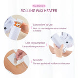 40W Dual Rolling Wax Heater Double Epilator Depilatory Waxing Machine Cartridge Roll On Wax Heater Hair Removal for Body