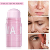 Face Clean Mask Green Tea Cleansing Stick Mask Shrink Pores Deep Blackhead Remover Facial Cleansing Moisturizing Mask 40g