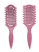 Curly Comb Curl Define Styling Brush Hollow Out Detangling Hair Brush Tangled Wet Curly Hair Comb Shaping Curls Hairdressing