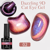 PUENTE 7.5ML Nude Shade Moonlight Cat Magnetic Gel Nail Polish Ultra-Bright Cat Eye Soak Off UV Semi-Permanent Varnish Manicure