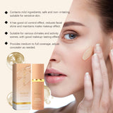 4-in-1 Liquid Foundation Spf 50+ Magic Color Changing Matte Long-Lasting Waterproof Sweating Moisturizing Coverage Makeup Base