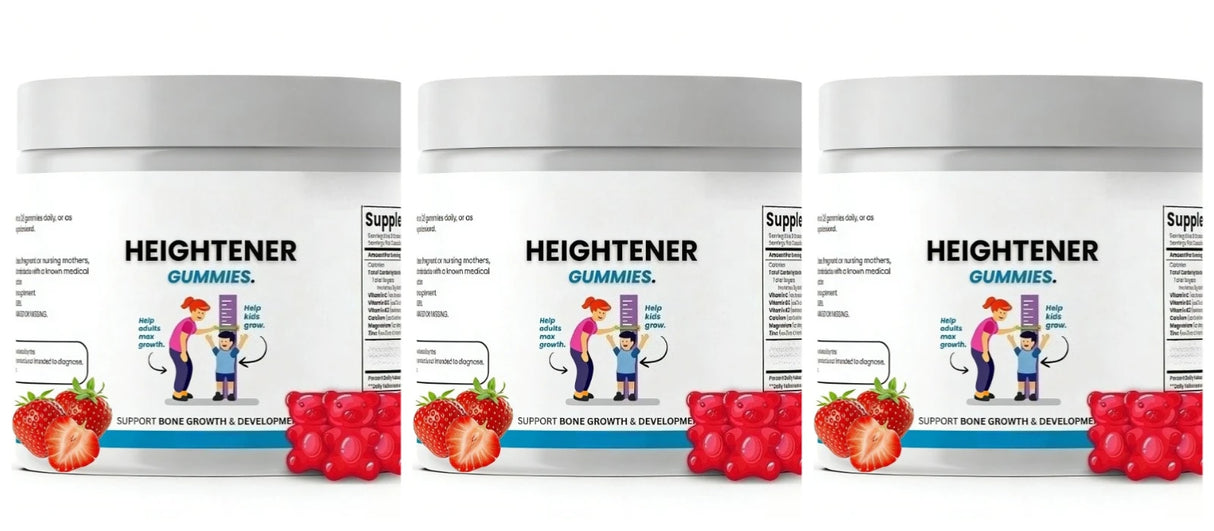 Bone Health Capsules Gummies Natural Height Growth Supplement for Kids Teens and Adults To Increase Bone Strength 60 Capsules