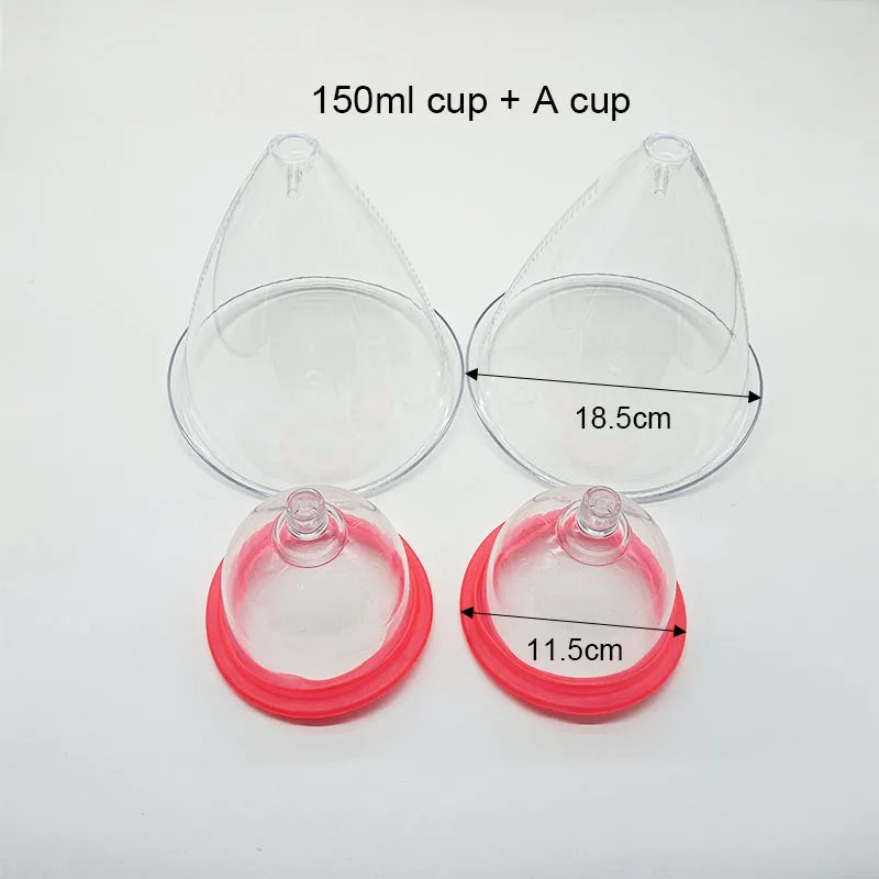 Electric Chest Massage Machine Vacuum Suction Breast Enlargement Device Buttock Firm Lifting Cupping Butt Enhancer Pump Cup