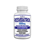 Resveratrol Supplement Capsules - Anti-Aging, Cardiovascular & Joint Support, Skin Health