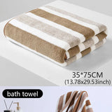 Striped Pattern Towel New Home Soft and Comfortable Bath Towels for Men and Women, Quick Drying Absorbent Towels For Bathroom