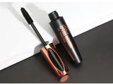 Black 4D Fiber Mascara Thick Lengthening Volumizing Waterproof Sweatproof Long Lasting Eyelash Extension Eye Makeup Cosmetics