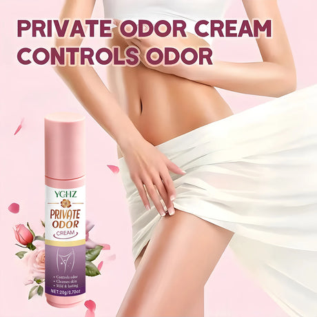 Women's Intimate Cream, Women's Underwear Deodorant Fresh Fragrance, Personal Underwear Hygiene Care Product-20G