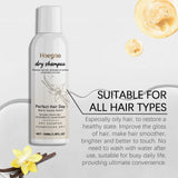 Vanilla Scented Dry Shampoo Spray Oil Absorbing Volumizing Hair Refresh Instant Clean No Water Needed Travel Size 100ml