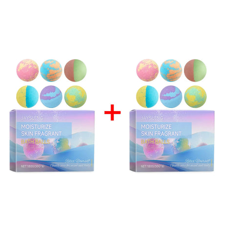 Bath Salt Lasting Fragrance Aromatherapy Floral Scent Exfoliating Moisture Body Wash Cleansing Spa Salt Ball Bubble Bombs Shower