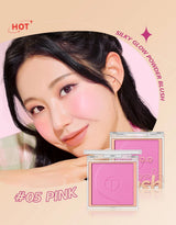 Soft Mineral Blush Palette 6 Colors Matte Long Lasting Powder Natural Cheek Contour Shadow Rouge Makeup Beauty