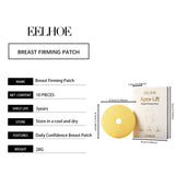 10 Pcs Breast Lifting Patch Firming & Shaping Skin Care Hydrolyzed Collagen Infused Invisible & Comfortable Wear for Women