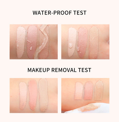 QIC Waterproof & Sweatproof Concealer Cream - Tattoo coverage, Long-Lasting Foundation, Natural,Full coverage, All Skin Types