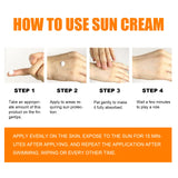 Facial Cream Sunscreen SPF 90 Brighten Sun Cream For Face Body Oil Control Moisturizer Daily Sunblock Skin UV Protective Lotion