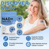 30PCS NAD+ Body Management Patch Easy To Use Skin Friendly Daily Body Care Support Sticker For Daily Wellness Use