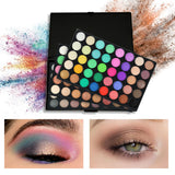 POPFEEL 120-Color 3-in-1 Eyeshadow Palette - Professional Multi-Color Eyeshadow Collection with Matte and Shimmer Shades.