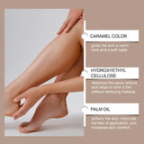 Leg Makeup Spray Waterproof Body Bronzing Mist Sunless Self Tanner Leg Concealer for Flawless Tan Glow 120ml