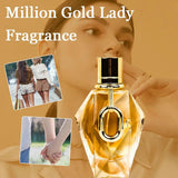Million Gold For Women EDP | Long-Lasting Oriental Floral Perfume With Rose, Patchouli & Oud | Luxury Woody Fragrance