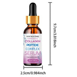Collagen Wrinkle Remover Face Serum Lifting Firming Fade Fine Lines Anti-aging Essence Whitening Brighten Nourish Skin Care